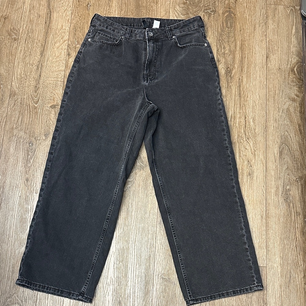 H&M Black Baggy Jeans